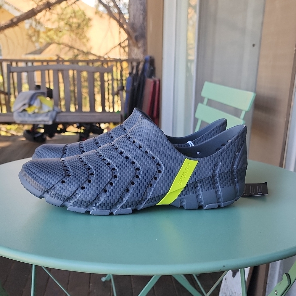 Sperry Water Shoes Strider Gray Mens Size 12